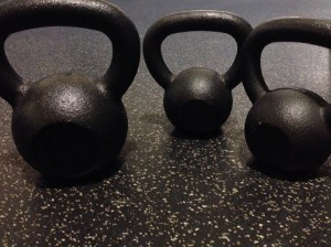 kettlebells