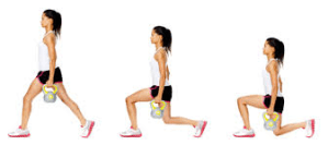 walking lunges