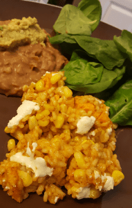 sweet potato risotto taco bake 1